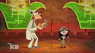 Phineas and Ferb  Temple of Juatchadoon Sneak Clip [upl. by Enyr]