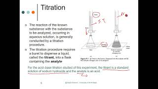 Exp 4 Standardization of a sodium hydroxide solution [upl. by Ttik538]