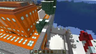 Minecraft  Orange Confederation town of Teashore [upl. by Deloria]