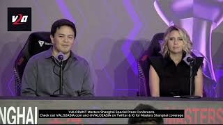 VALORANT Masters Shanghai Special Press Conference with Riot Games Leadership [upl. by Solana]