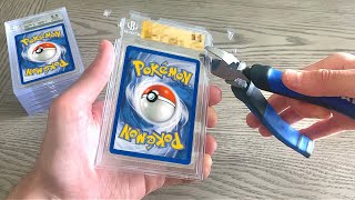 I CRACKED and REGRADED My Pokemon Cards worth it [upl. by Atekan]