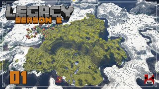 Legacy Season 2  01  Our Adventure Begins AGAIN  Survival Minecraft SMP 116 [upl. by Marisa]