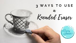 3 Effective Ways to Use a Kneaded Eraser for Realistic Drawing [upl. by Bebe886]