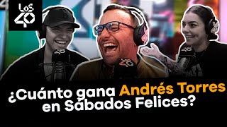 Andrés Torres “Me gano 4 palos por 3 minutos como comediante” [upl. by Ahsaenat]