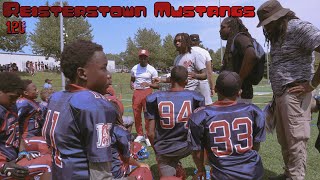 Reisterstown Mustangs 12u Game week Footage Vs Randallstown Panthers 🏈🔥 [upl. by Divod]