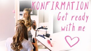 Get Ready With Me  Konfirmation  VLOG 💖 [upl. by Retsev]