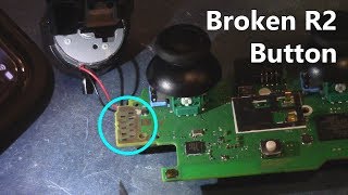 How to Fix Broken R2 Button on PS4 Controller Cleaning Solution [upl. by Pravit]