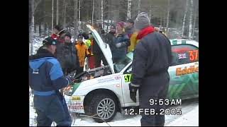 20050212  Swedish Rally Del 2 Sundsjön 1 amp 2 [upl. by Garlaand]