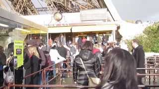 Eiffel Tower Ticket Booth Paris [upl. by Jule]