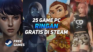 25 Game PC Ringan Gratis di Steam [upl. by Amlas410]