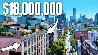 What 18000000 Gets you in SOHO  NYC APARTMENT TOURS [upl. by Atilamrac]