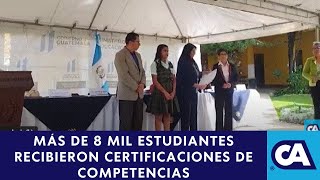 MINEDUC entregó más de 8 mil certificados de competencias de orientaciones a estudiantes [upl. by Enitselec]