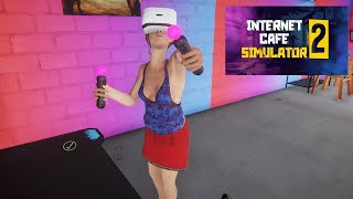 WARNET KITA ADA VR DAN KOMPUTER VIP Internet Cafe Simulator 2 GAMEPLAY 6 [upl. by Thoer]