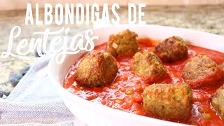 Albondigas de lentejas en salsa jardinera  receta sin carne  by Mundo Mom [upl. by Divod]