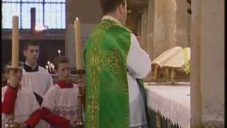 Tridentine Latin Mass Last Sunday after Pentecost 38 [upl. by Olim]