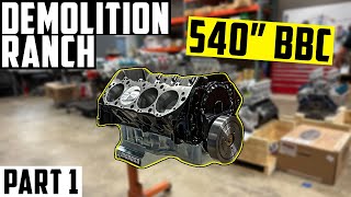 Building a 540 Cubic Inch Big Block Chevy for Matt Daily Driver Edition [upl. by Tiphany]