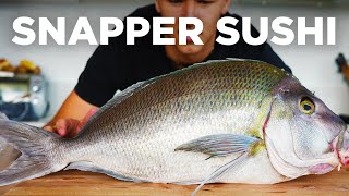 Snapper Sushi [upl. by Hakeem]