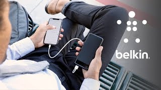 Efficient and Versatile Charging Solution The Belkin BoostCharge Plus Power Bank [upl. by Charlena]