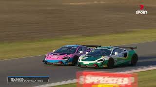 Race 1 Highlights  GT4 Australia  2024 Race Tailem Bend [upl. by Eedissac]