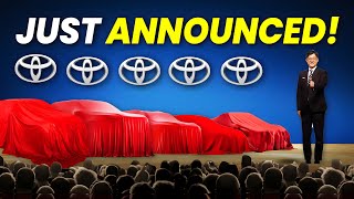 Toyota CEO Announces 5 NEW Car Models For 2025 amp SHOCKS The Entire Car Industry [upl. by Pickering708]