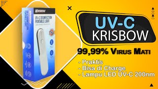 UV Disinfectan Portable Krisbow  Review [upl. by Quita618]