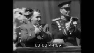 Extract from the Soviet Ukrainian Newsreel quotРадянська Україна Soviet Ukrainequot May 1950 [upl. by Avert]