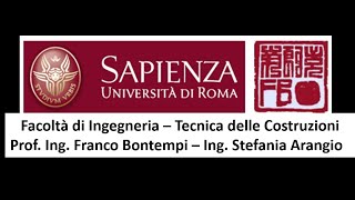 TECNICA DELLE COSTRUZIONI 15 10 16 esercitazione [upl. by Odell206]