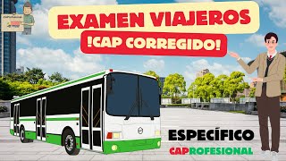 Examen VIAJEROS CAP parte ESPECÍFICA Tercera Convocatoria 2024 CAProfesional [upl. by Wilbert]