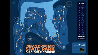 Indian Mountain State Park Disc Golf Course [upl. by Berghoff646]