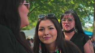 Family time at the Grand Valley American Indian Lodge Powwow 2023 [upl. by Kirbie]