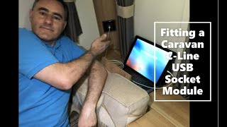 Fitting a Caravan CLine USB Socket Module [upl. by Nilat957]