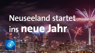 Neuseeland startet ins neue Jahr [upl. by Anilesor341]