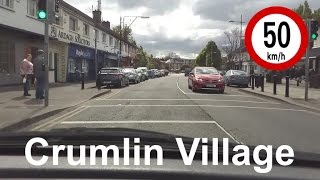 Dash Cam Ireland  Crumlin Village Dublin 12 Hometown of Conor McGregor [upl. by Eigram]