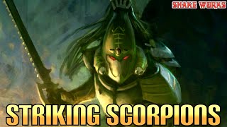 Eldar Striking Scorpions Lore  Warhammer 40k  Aeldari [upl. by Acysej]