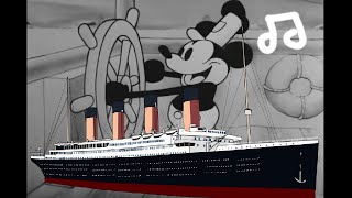 Steamboat Willie but its Titanic meme song instead [upl. by Paucker46]