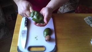 How to peel an avocado the easy way [upl. by Kotto889]