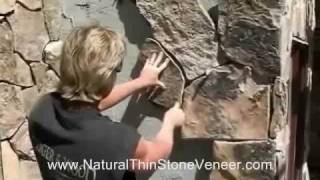 Natural Stone Veneer Instalation [upl. by Onitsuaf]