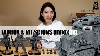 UNBOXING  REVIEW  Taurox and Militarum Tempestus Scions by ThirdEyeNuke Studio [upl. by Katinka326]