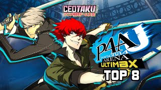 Persona 4 Arena Ultimax TOP 8 CEOtaku 2022 [upl. by Ramel]