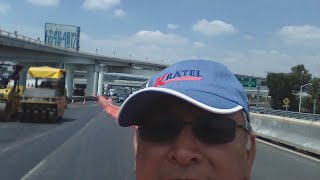 OBRA EN LA AUTOPISTA MEXICO PUEBLA KM 31400 AL 33200 REPAVIMENTACIÓN 1 de septiembre de 2019 [upl. by Ashok]