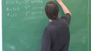 Organic chemistry Introduction to amines 1 [upl. by Celeste]