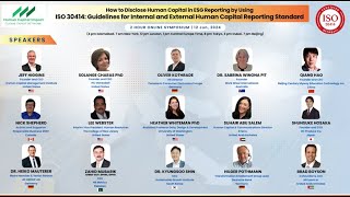 Disclosing Human Capital Using ISO 30414 Guidelines for Internal amp External Human Capital Reporting [upl. by Sotnas]