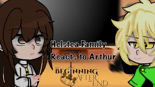 TBATE reacts to Arthur Leywin12 Helstea Family [upl. by Yeltneb]