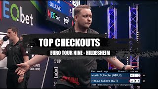 TOP CHECKOUTS 2024 German Darts Championship [upl. by Harriman666]