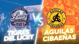 El clásico del Béisbol Dominicano  Licey vs Aguilas en VIVO [upl. by Eentihw389]