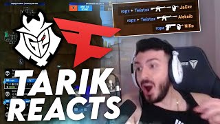 Tarik Reacts to G2 vs FaZe  IEM Katowice 2022  GRAND FINALS  CSGO [upl. by Neelrahc]