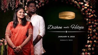 Wedding live stream  Dishon with Hiloja  Jan 6 2023  Morais City Trichy [upl. by Melosa]