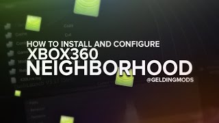 How To Download and Configure Xbox 360 Neighborhood RGHJTAG [upl. by Sirap]