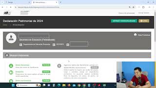 Declaracion Patrimonial 2024 Tutorial Declarachiapas [upl. by Llerraf]