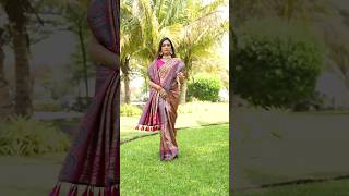 Kanjivaram silk saree  Traditional attire for women  Wedding bridal saree  South Indian outfits [upl. by Analos445]